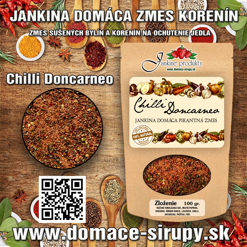 domáca koreniaca zmes domáce korenie na guláš grilovacie, koreniny vegeta chilli con carne