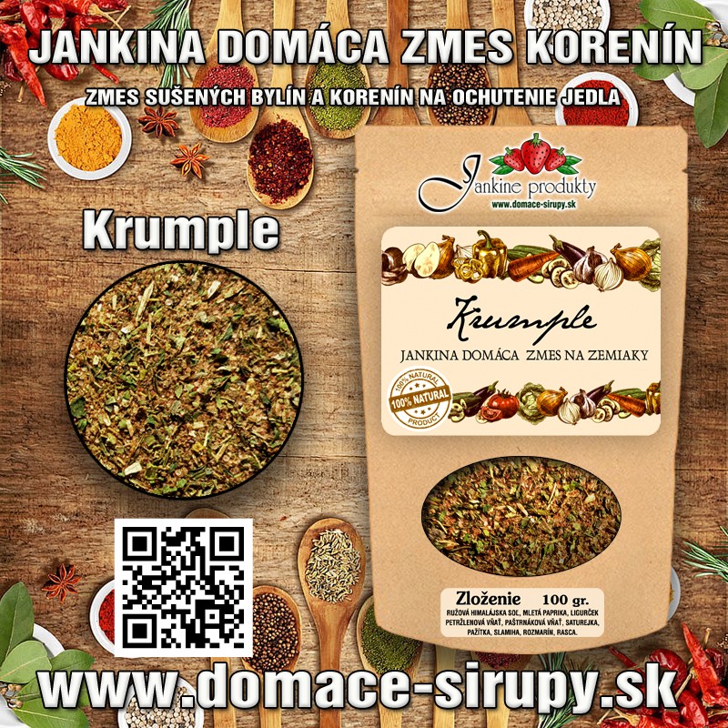 domáca koreniaca zmes domáce korenie na zemiaky, koreniny vegeta koreninové krumple