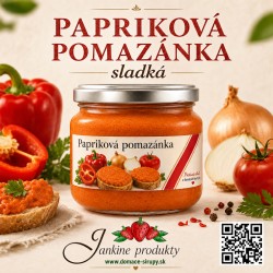 domáca papriková pomazánka domáce produkty od Janky