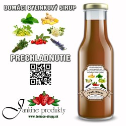 Pravý domáci bylinkový sirup na prechladnutie predaj z dvora