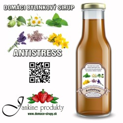 Pravý domáci bylinkový sirup ANTISTRESS predaj z dvora